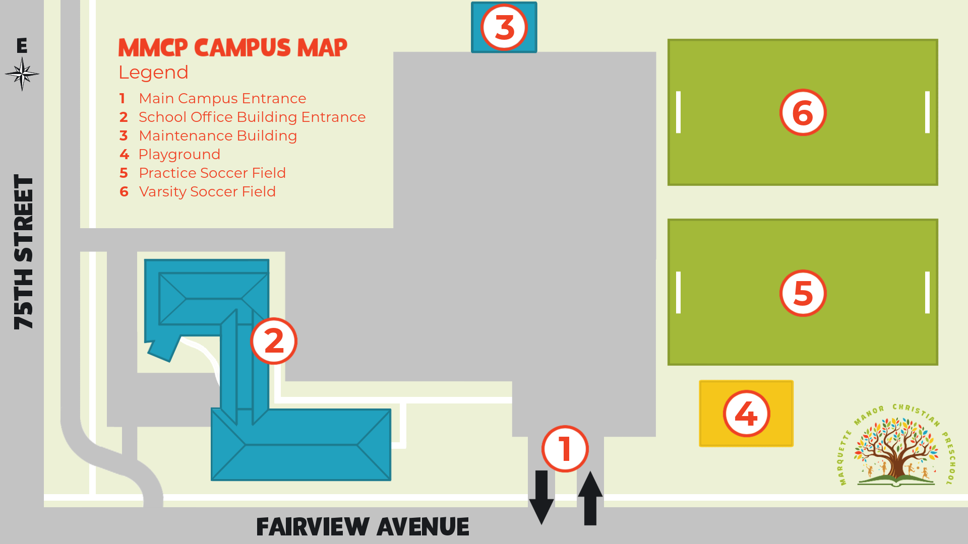 Mmcp Campus Map